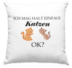 Kissen - ich mag halt einfach Katzen